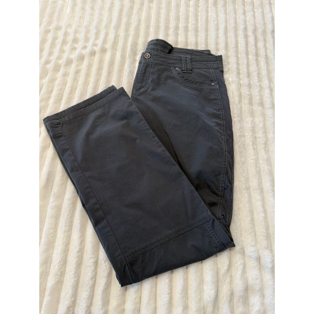 Kuhl Women's Dark Gray Born In The Mountains Hiking Pants Size 16 Regular